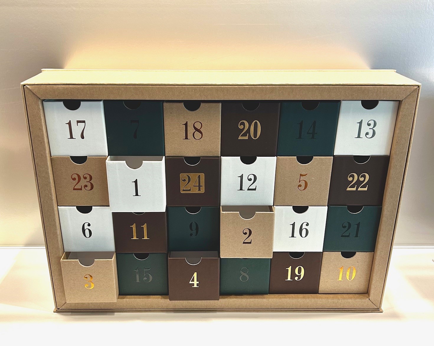 adventskalender mit schubalden achilles packaging monaco luxe pack 2024